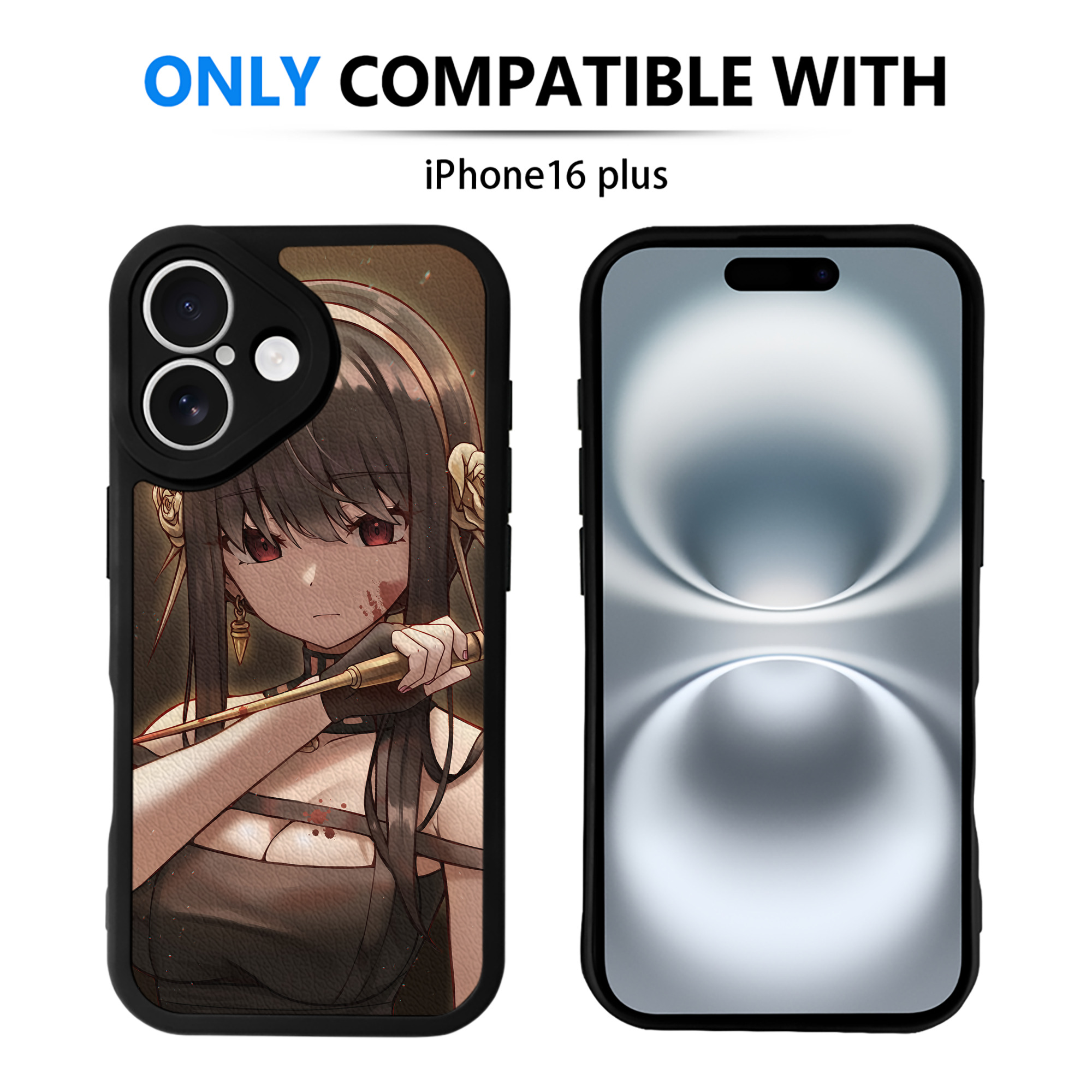 （画像用） SPY×FAMILY间谍家家酒 【iPhone 16シリーズ対応】シリコンスマホケース（レザー調） 材質：シリコン